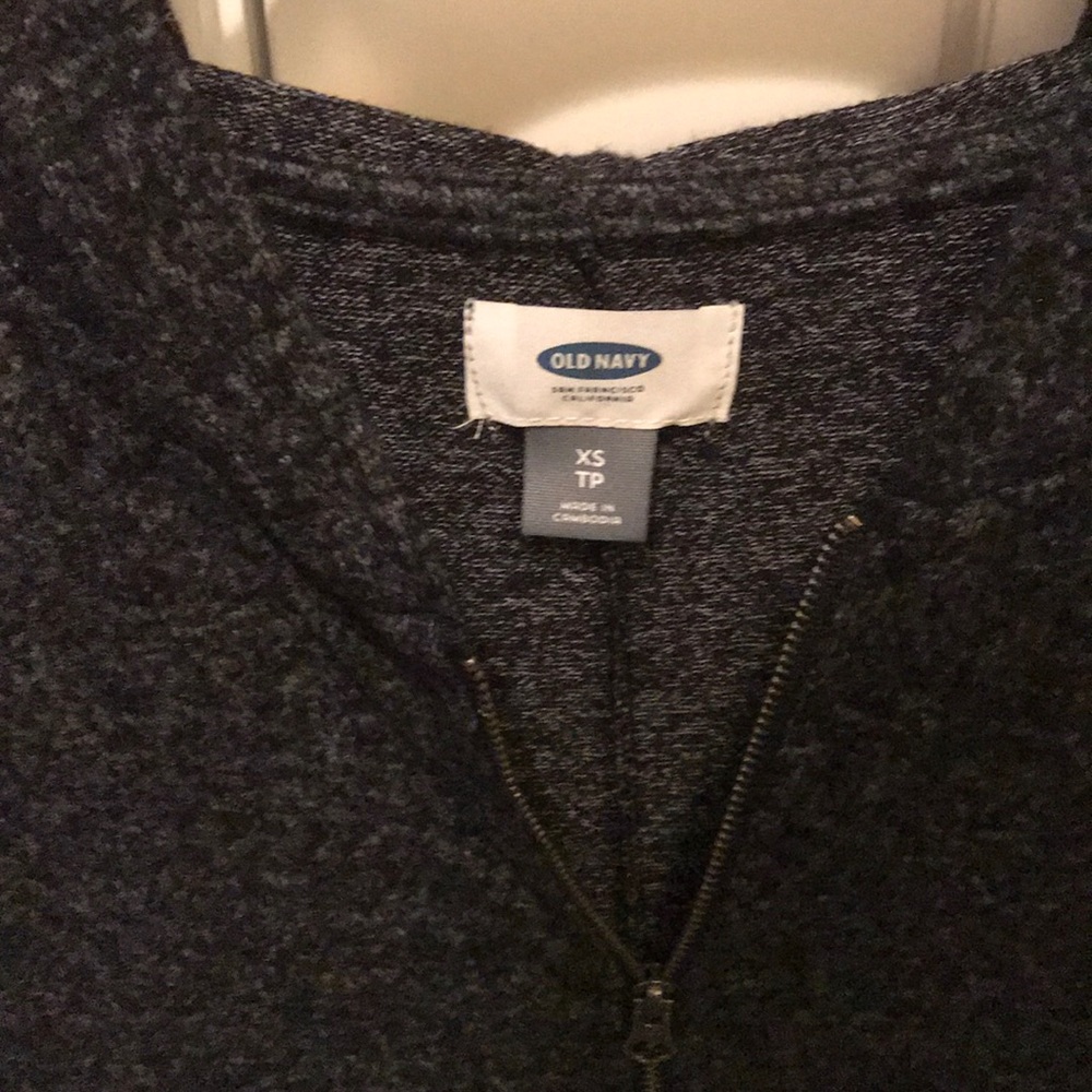 Old Navy zip up jacket.
